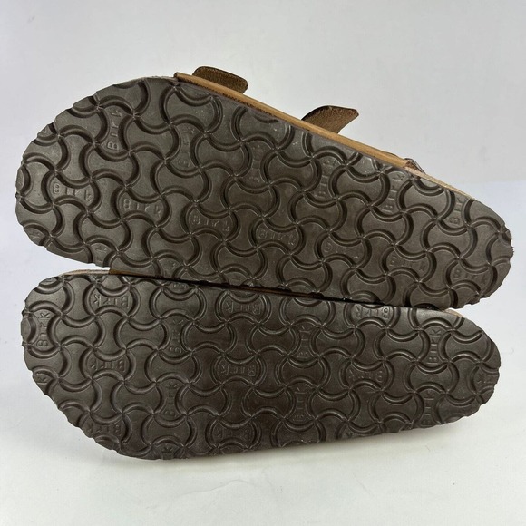 Birkenstock Milano Women's Slingbacks US 10 Brown Leather Birko-Flor Sandals - Picture 7 of 10